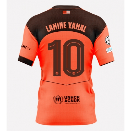 Billige Fotballdrakt Barcelona Lamine Yamal #10 Replika Tredjedrakt 2025-26 Kortermet Billige Fotballdrakt Barcelona Lamine Yamal #10 Replika Tredjedrakt 2025-26 Kortermet